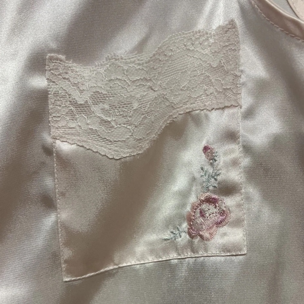Pink K Vtg Light Pink Pajama Set
Sz S - Picture 2 of 5